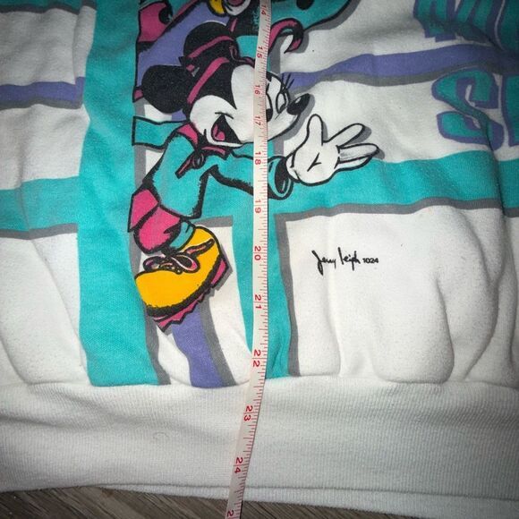 Vintage Mickey Unlimited Disney Jerry Leigh Sweatshirt large - Picture 6 of 7